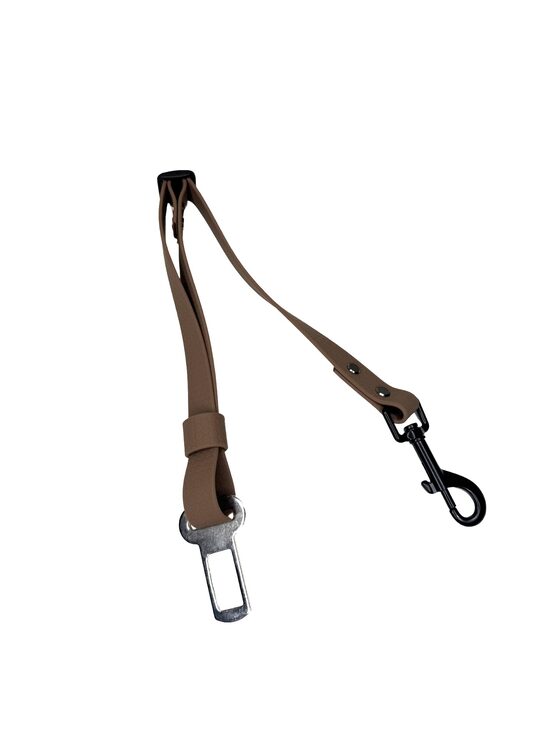 HEXA BROWN CAR SEAT BELT